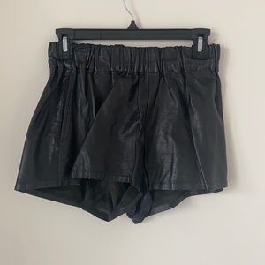 COPY - rag & bone leather shorts